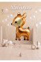 1 Gazelle Shaped Foil Balloon