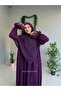 Erva Abaya and Short Sufle Set of 2