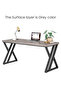 Modern Multi Function Office Computer Desk Simple Student Study Table for Home and Workplace 120 cm - 2
