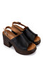 Women's Genuine Leather Heeled Sandals 231 204 Bn Sndlt Y22 - 2