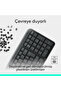 لوحة مفاتيح K250 بلوتوث لاسلكية كاملة الحجم مدمجة باللغة التركية، لون أسود 920-013460 - 7