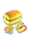 Hamburger Rectangular Feeding Bowl - 2