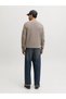 Strickpullover Einfarbig Strickpullover - 4