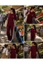 Modal Wide Striped Slit Sports Tracksuit Set - 7
