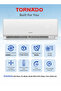 2 Ton Split Air Conditioner, 24000 BTU, T3 Compressor, white