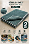 2-Pack Microfiber Cleaning Cloth - Stain-Resistant, Ultra Water-Absorbent, Non-Marking Glass Drying Cloth 50X70 cm