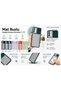 Samsung Galaxy A13 5g Compatible Case with Sliding Camera Protection Matte Lens Phone Case - Black - 4
