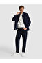 Dark Navy Blue Straight Fit Jean Trousers 50308876-Vr100