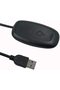 جهاز استقبال ألعاب لاسلكي أسود اللون، محول لوحة تحكم USB، محول كمبيوتر شخصي لأجهزة Xbox 360
