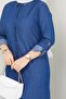 Women's Double Denim Suit with Trousers - 8
