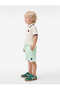 Embroidery Detailed Waist-Tie Cotton Shorts - 2