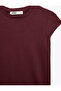 Cotton Regular Fit Cap Sleeve Crew Neck Basic T-Shirt - 8