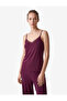 Lace Detailed V-Neck Viscose Strap Pajama Top - 2