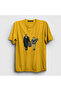 Unisex Yellow Walk Movie Leon T-shirt247363tt