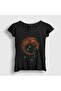 Women's Black Cool Dungeons and Dragons T-Shirt 619702Tt