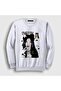 Unisex White Enami Asa Sheesh K-Pop Babymonster Sweatshirt 619778Tt