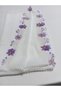 Needlepointed White Color Prayer Cloth - 2