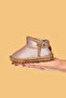 Girl's Glittery Boots Gold - 2