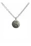 Yin Yang Heart Symbol Unisex Necklace – with 60cm Chain, Zamak Metal Love and Balance Themed Spiritual Jewelry
