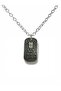 Bts Jungkook Silver Imprint Necklace |   60 cm Chain Unisex K-Pop Accessory