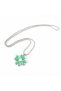 Anime Tokyo Revengers Four Leaf Clover Green Necklace - 2