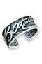 K. Atatürk Signature Silhouette Men's Women's Unisex Wedding Ring - 5