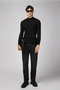 Half Turtleneck Regular Fit Cotton Sweater - 2