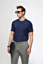 Crew Neck Slim Fit Slim Fit Single Jersey Cotton T-Shirt - 2