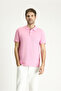 Slim Fit Slim Fit Embroidered Cotton Polo Collar T-Shirt