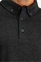 Polo Neck Regular Fit Striped Cotton Sweatshirt - 6