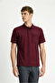 Regular Fit Cotton Embroidered Pocket Polo Neck T-Shirt - 4