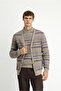 Patterned Wool Knitwear Cardigan