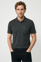 Polo Neck Regular Fit Pocketed Embroidered 100% Cotton T-Shirt - 2