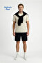 Combed Cotton Fabric Cotton Sports Sweat Shorts with Elastic Waistband and Drawstring Pockets