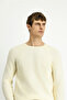 Crew Neck Regular Fit Wool Knitwear Sweater - 6
