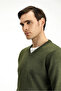 V-Neck Regular Fit Knitwear Sweater - 4