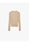 Long Sleeve High Collar Knitwear Sweater - 6