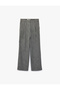 Viscose Blend High Waist Wide Leg Pants with Pockets - 5