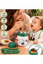 Touch Me Panda Patterned Pink Baby Food Thermos Food Thermos 500 ml - 5
