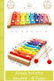 # Xylophone Colorful Wooden Educational Musical Instrument Child Development Support Xylophone Acoustic Tangram Gift - 3