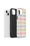 iPhone 15 Vorian Double Layer Case Pastel Gingham - 3