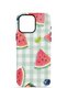 iPhone 15 Pro Max Vorian Double Layer Case Watermelon Picnic Gingham - 4