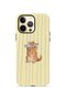 iPhone 12 Pro Vorian Double Layer Case Flower Crown Dachshund