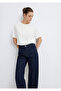 Ecru Basic T-Shirt Regular Fit / Regular Fit 1600965 -33389 - 3