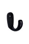 Large Single Cup Hanger, Decorative Hanger Black, 12X23X30 mm