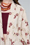 Women's Ethnic Floral Embroidered and Sequin Embellished Kimono - 2