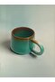 Decorative Green and Brown Transition Detailed Kazan Tea-Coffee Cup 1 Piece - 3