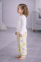2-13 Years Old Girls' Pajama Bottoms 100% Cotton Combed Cotton Elastic and Cuffed Legs Comfortable Fit Baby Single Bottoms - 6