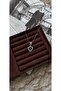 Black Enamel North Star Steel Necklace - 3