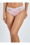 Velvet Non-Padded Wired Balconette Bra and Briefs Set with Floral Lace Edge - 4